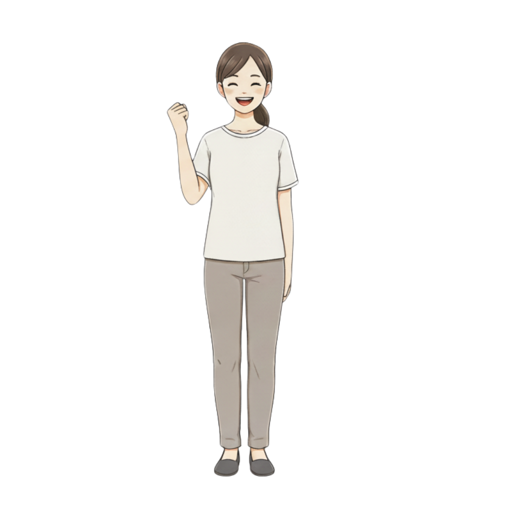 腰痛の苦しみから解放された患者