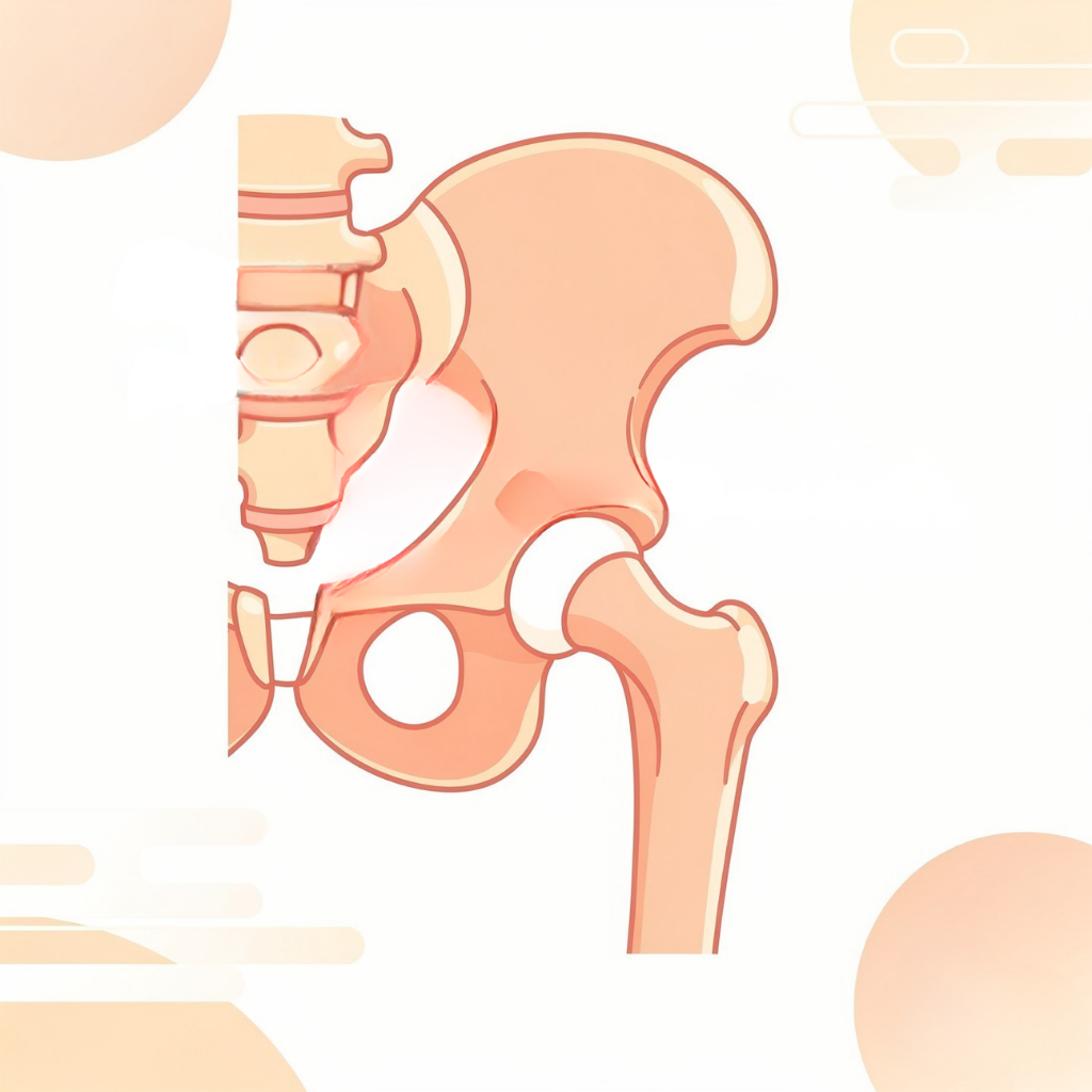 骨盤の解剖イメージ図