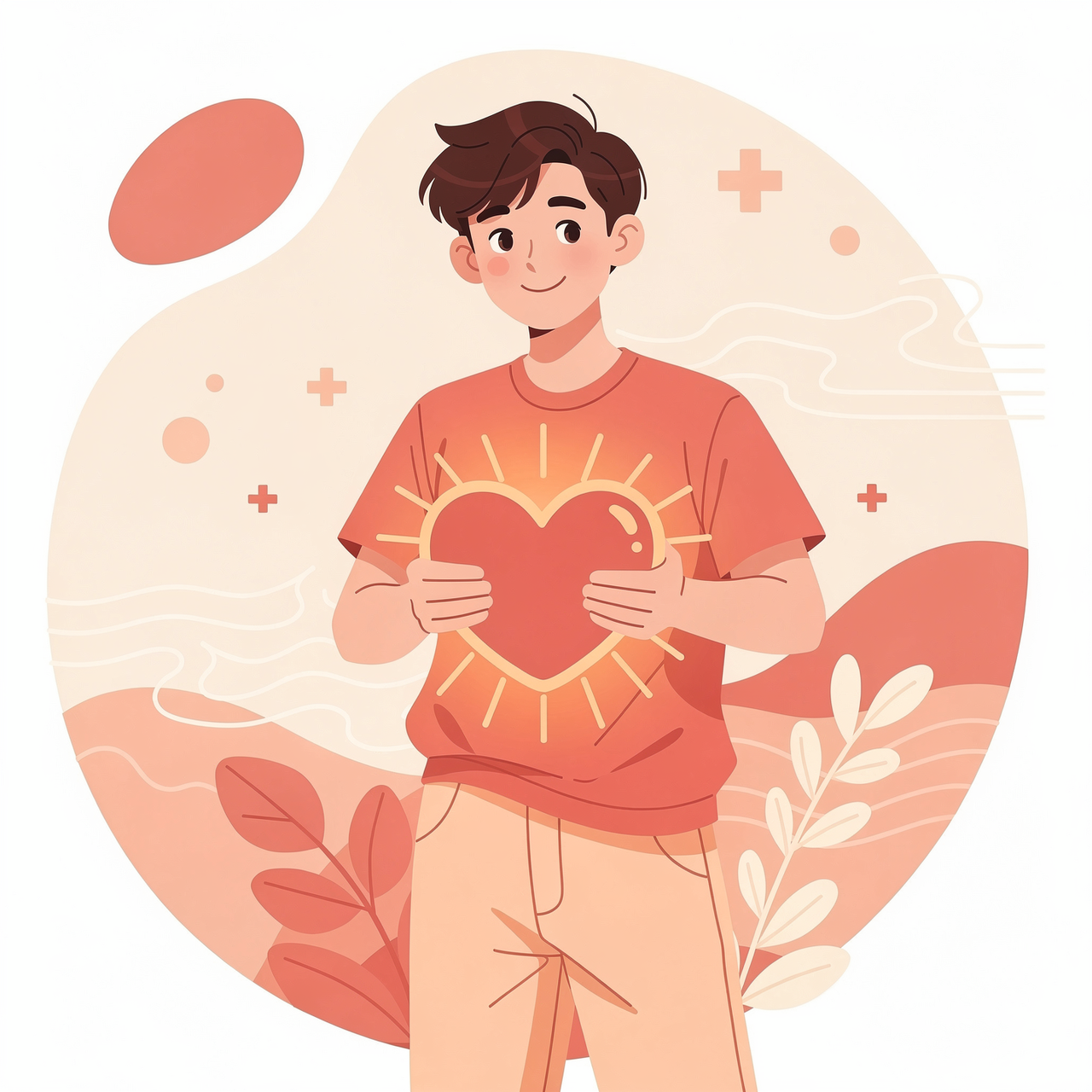 認知行動療法を受けている慢性の坐骨神経痛の患者さん