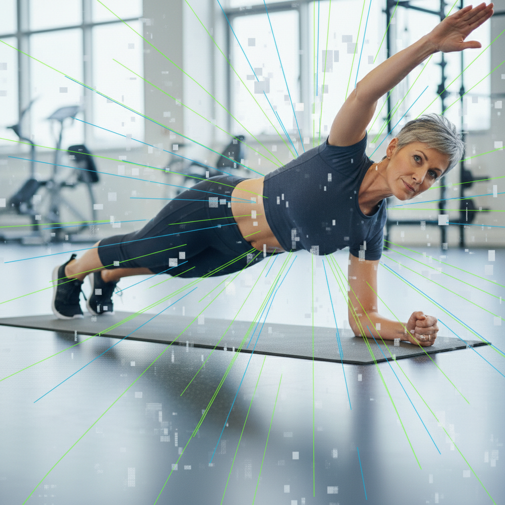 体幹トレーニングに励む腰痛患者さんその２