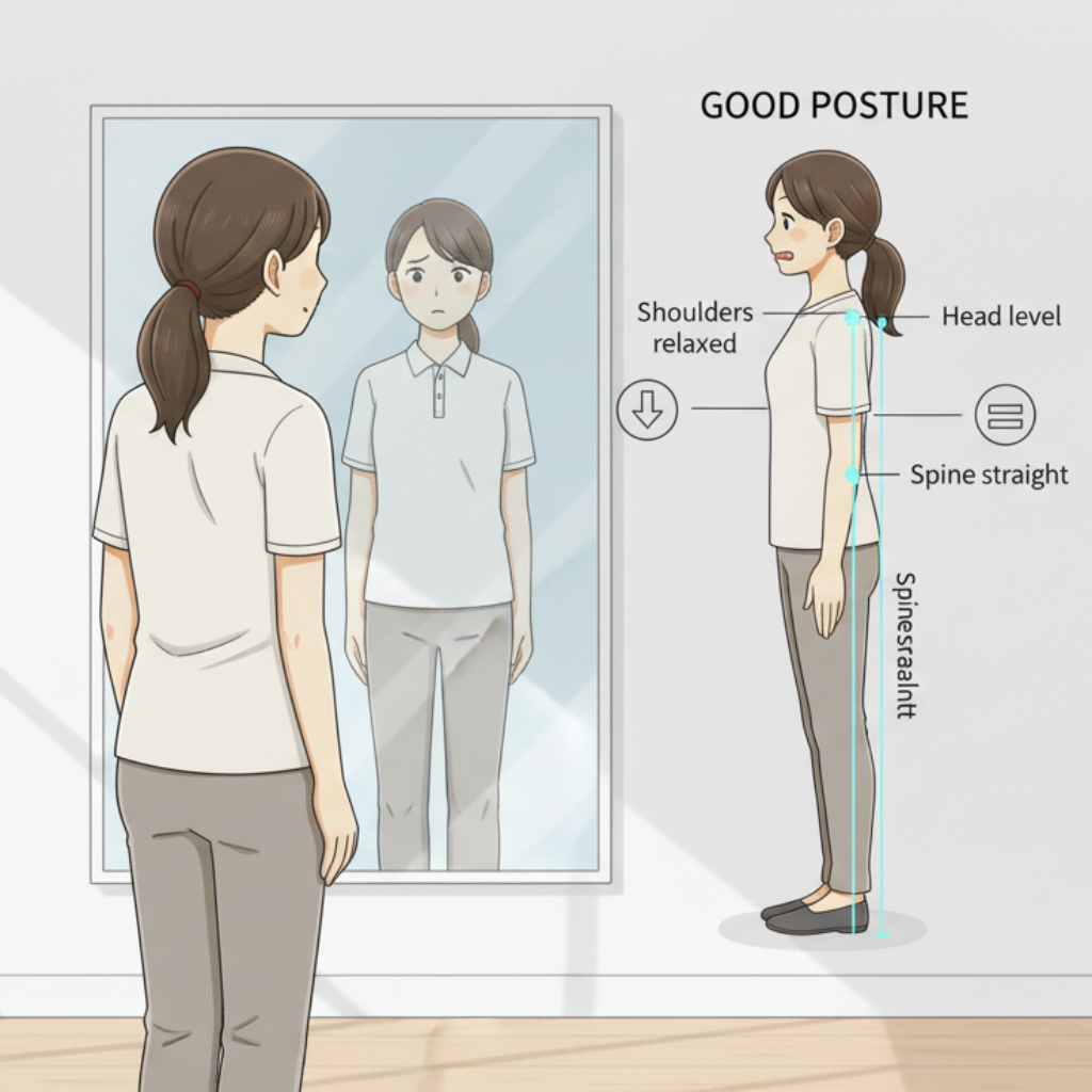 腰痛・坐骨神経痛と姿勢の関係