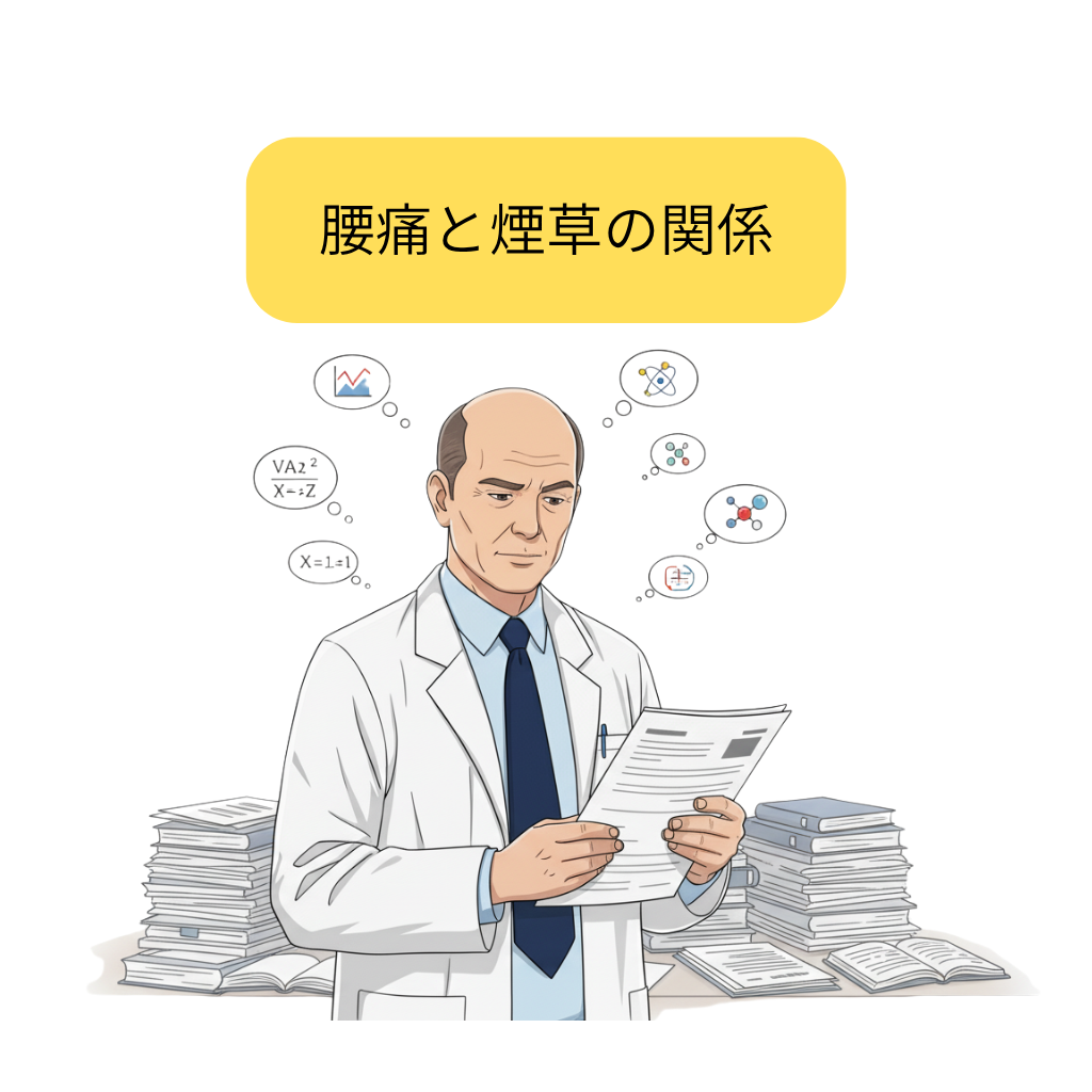 腰痛と煙草の関係