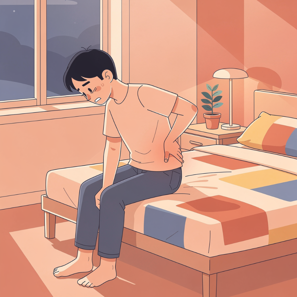 坐骨神経痛の原因：睡眠