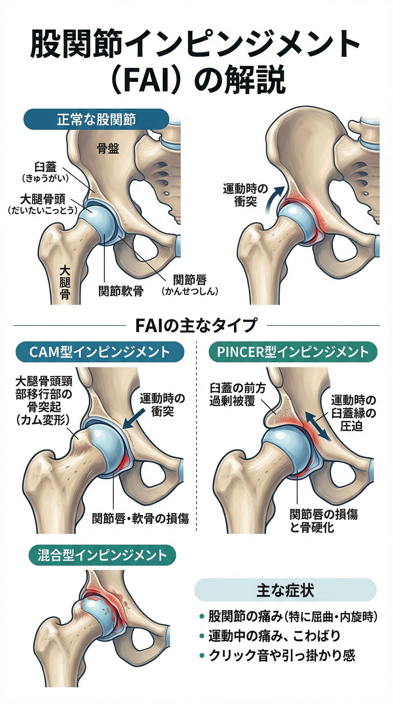 FAI（股関節インピンジメント）