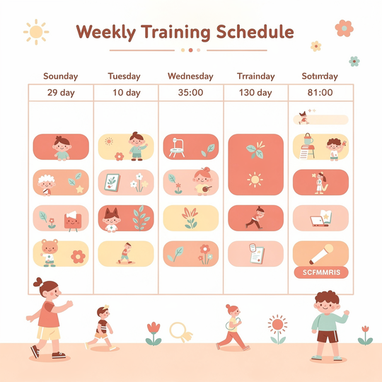 筋トレのスケジュール