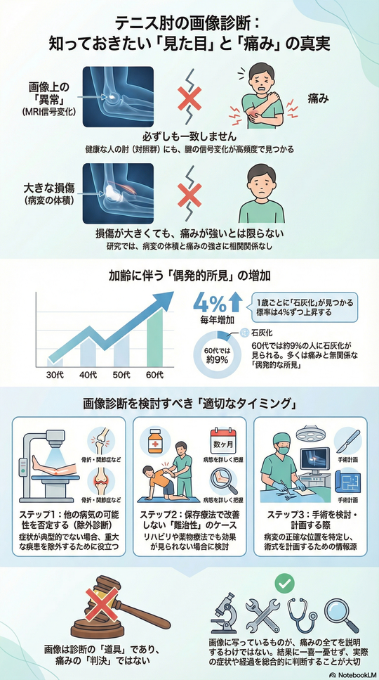テニス肘の画像検査でわかること