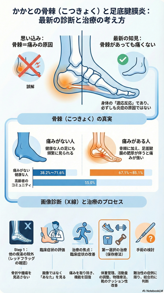 足底筋膜炎の画像診断と治療の考え方
