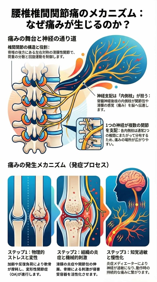 腰椎椎間関節痛とは？ - 高津区二子新地の整体 腰痛・坐骨神経痛専門