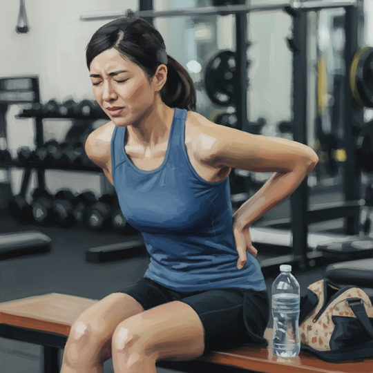 腰椎分離症で苦しむアスリート