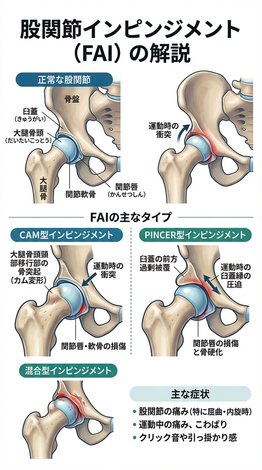 FAI（股関節インピンジメント）